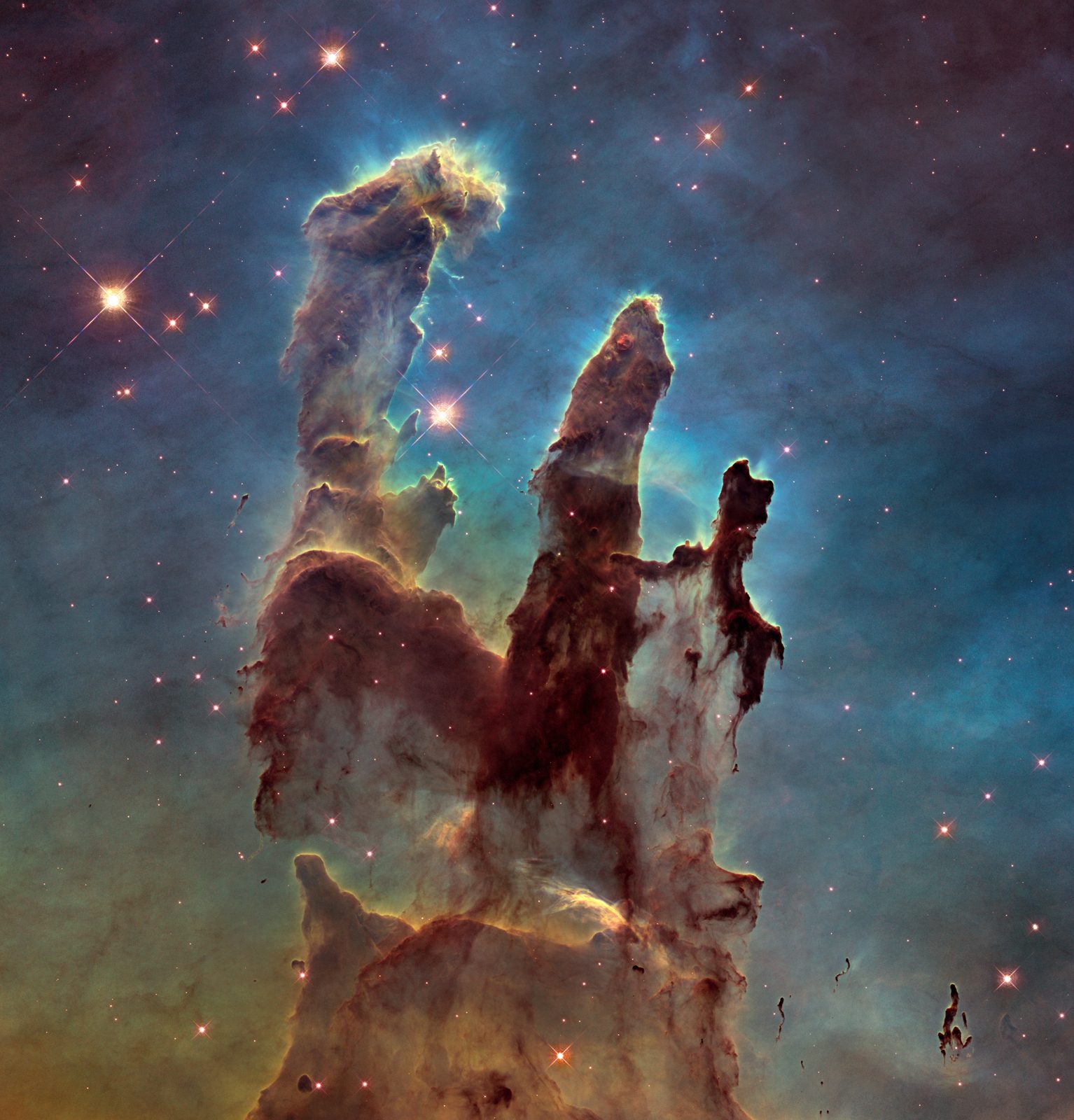 Hubble Pillars of Creation